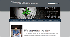 Desktop Screenshot of playcologist.com
